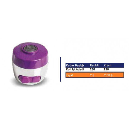 KUBAR BAŞLIĞI  -  MRP028  - ( Farklı Renkler ve model  )